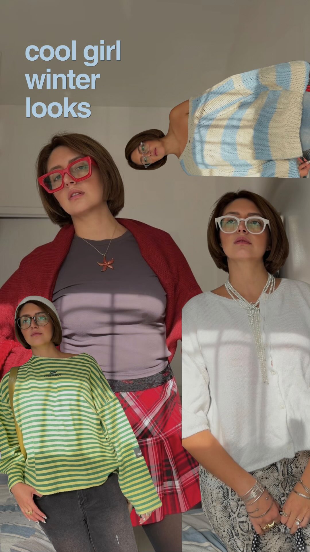 Instagram post by @tomatocrazy for FYTOO. Caption reads: cool girl winter outfit inspooo 

ft....