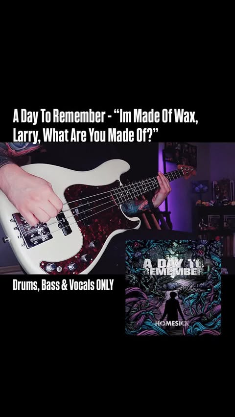 Instagram post by @nickv_bass for Fender. Caption reads: Damn, Oly sounds mean in Drop C 😳 @fender @adtr....