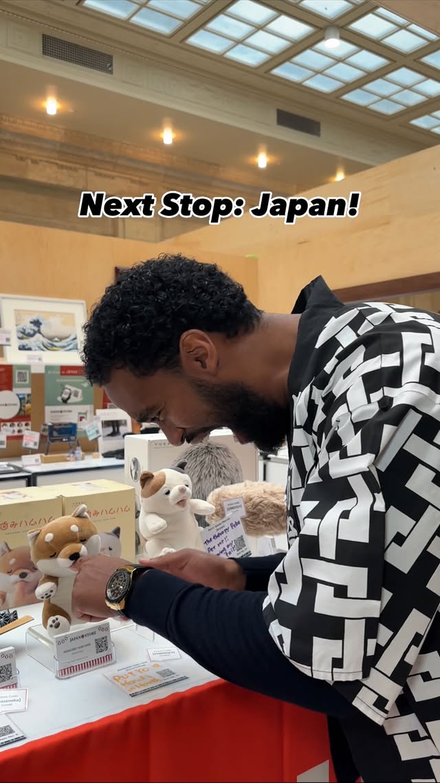 Instagram post by @ygkristos for LCBO. Caption reads: Looking for Travel Inspiration… Next Stop:Japan!....