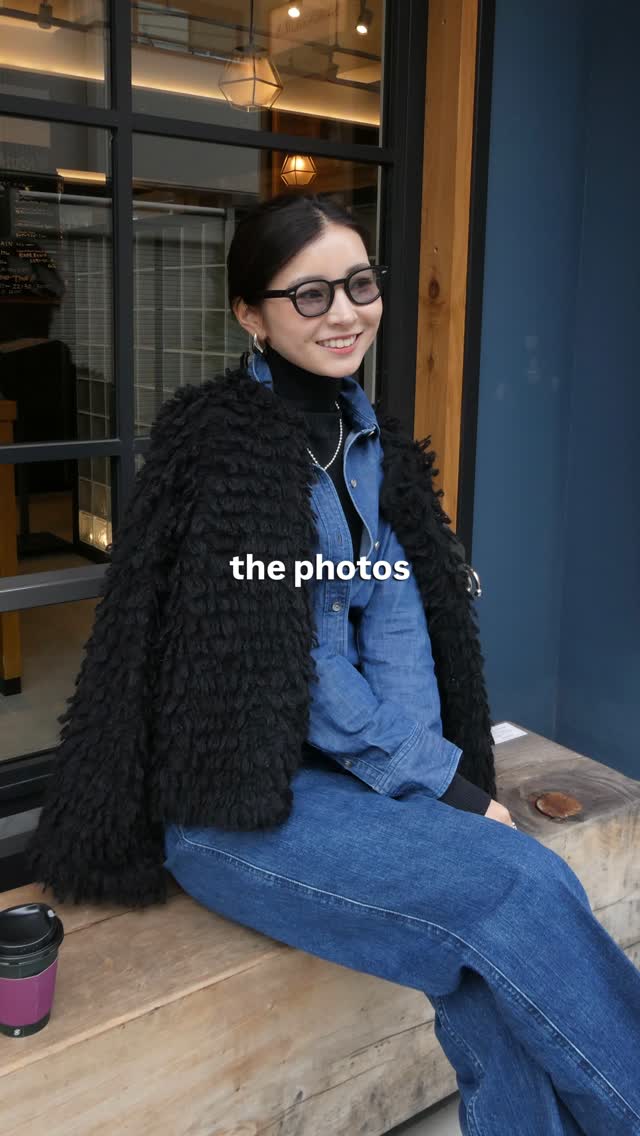 Instagram post by @yanuk_mackey for YANUK. Caption reads: the video vs the pictures....