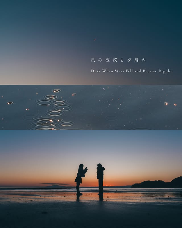 Instagram post by @tanco_camera for Sony Alpha. Caption reads: α7 Vを持って、夕陽を見に行った日。....