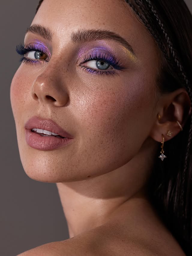 Instagram post by @shari.mua for NABLA Cosmetics. Caption reads: [...] + photos by me @shari.mua for....