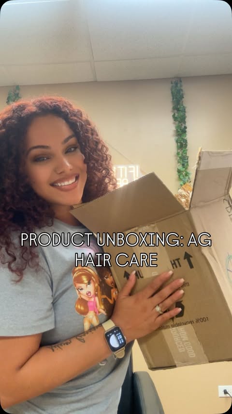Instagram post by @tiffrivbeauty for AG Care. Caption reads: Huge thank you to @agcare1989 for partnering with....