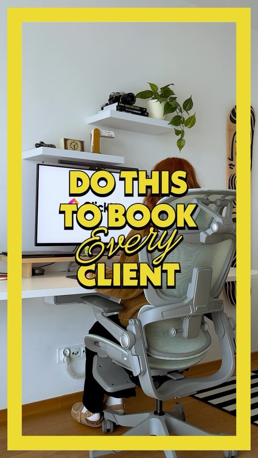 Instagram post by @soexcitednow for ClickUp. Caption reads: [...] Then I streamlined everything with ClickUp!....