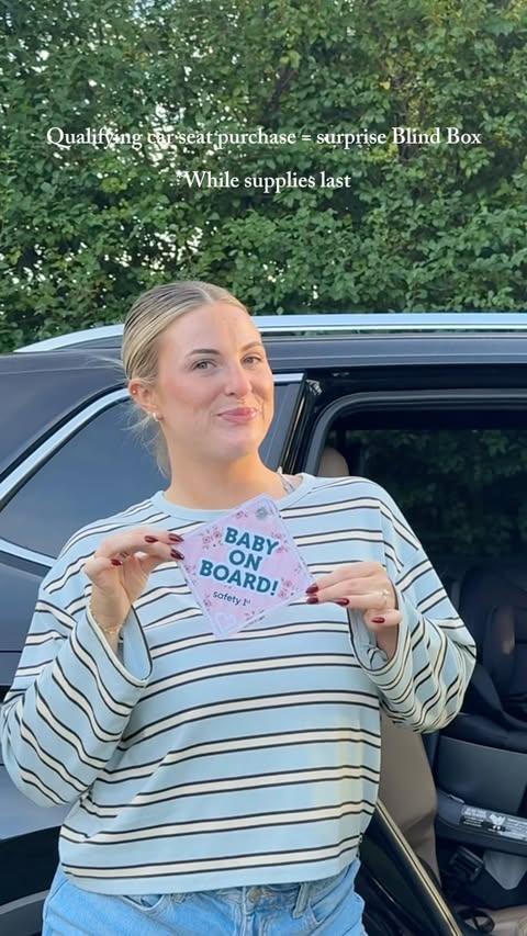 Instagram post by @ariyoderr for Safety 1st. Caption reads: [...] ! Qualifying car seat purchases on....