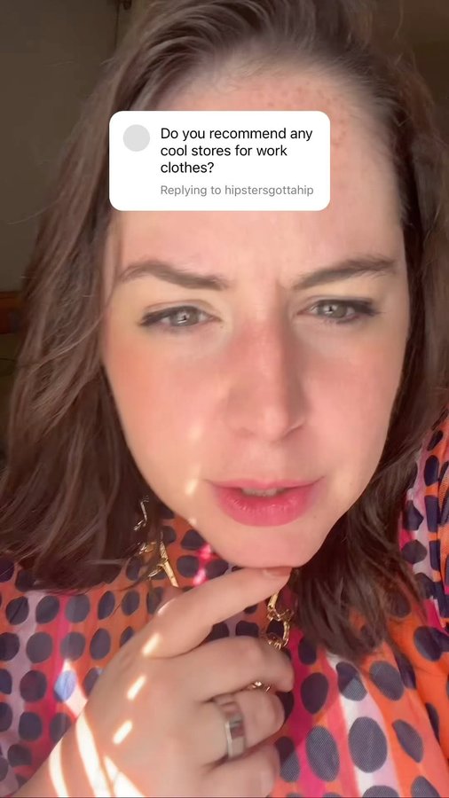 Instagram post by @makingitmckayla for Ashley Stewart. Caption reads: [...] of my favorite places to shop is....