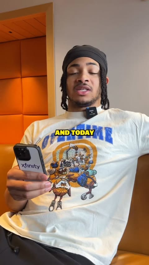 Instagram post by @marriiiii1 for Xfinity. Caption reads: Nothing better than Tennessee fans 🙏🏾 @xfinity.
