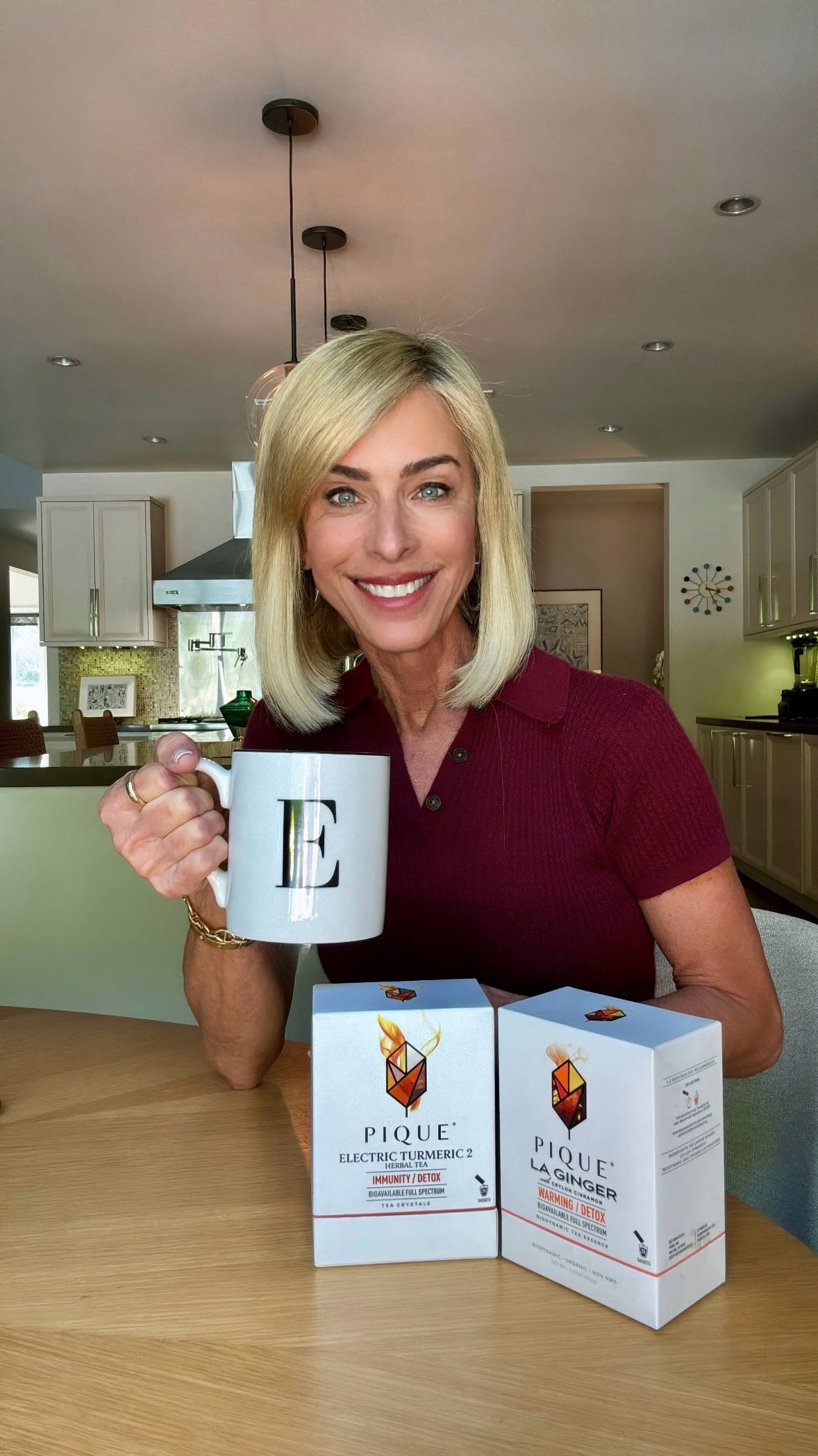 Instagram post by @elissagoodman for Pique Life. Caption reads: [...] I love the Liver Detox Protocol from....