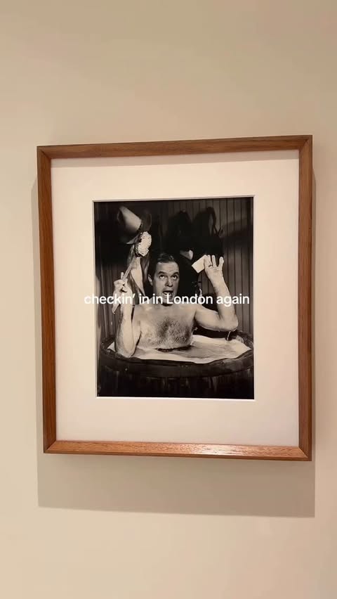 Instagram post by @maina for Burberry. Caption reads: long time no see ( two days ) 
invitation....