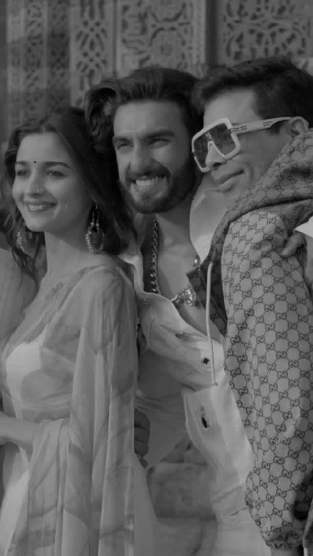 Instagram post by @karanjohar for Dharma Productions. Caption reads: Third time on the stage, 4th time for....