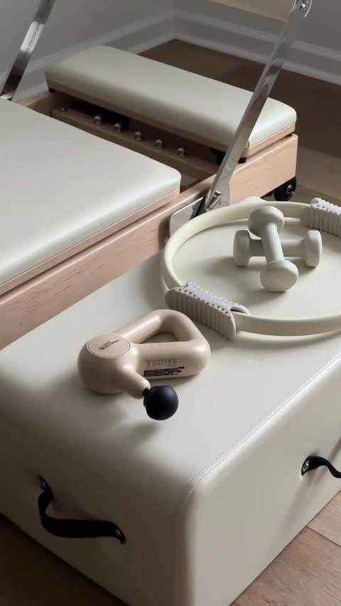 Instagram post by @yourmorninglatte for Your Reformer. Caption reads: @yourreformer fits perfectly into my mornings....