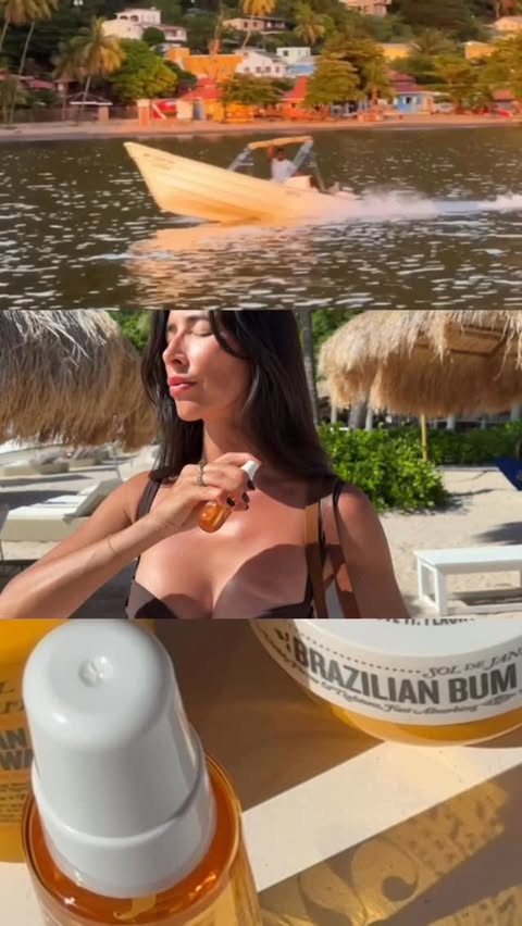 Instagram post by @kyleecampbell for Sol de Janeiro. Caption reads: #soldejaneiropartner Observed in the wild: a....