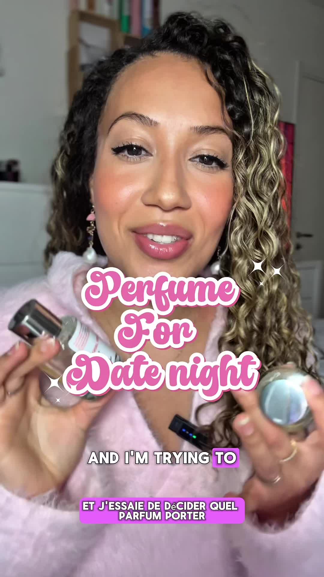 TikTok post by @bintalola for Dossier. Caption reads: Thank you @Dossier Perfume for these wonderful....