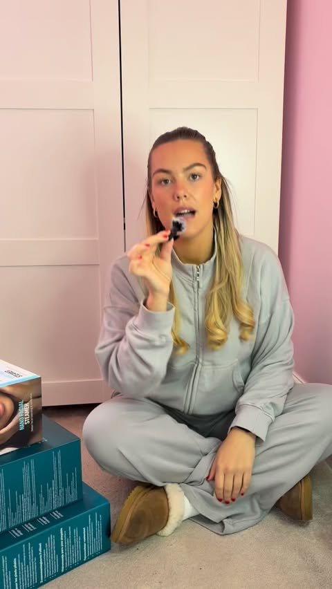 Instagram post by @oliviaecpower for Homedics. Caption reads: [...] further!!!! I think I smashed it tbh....