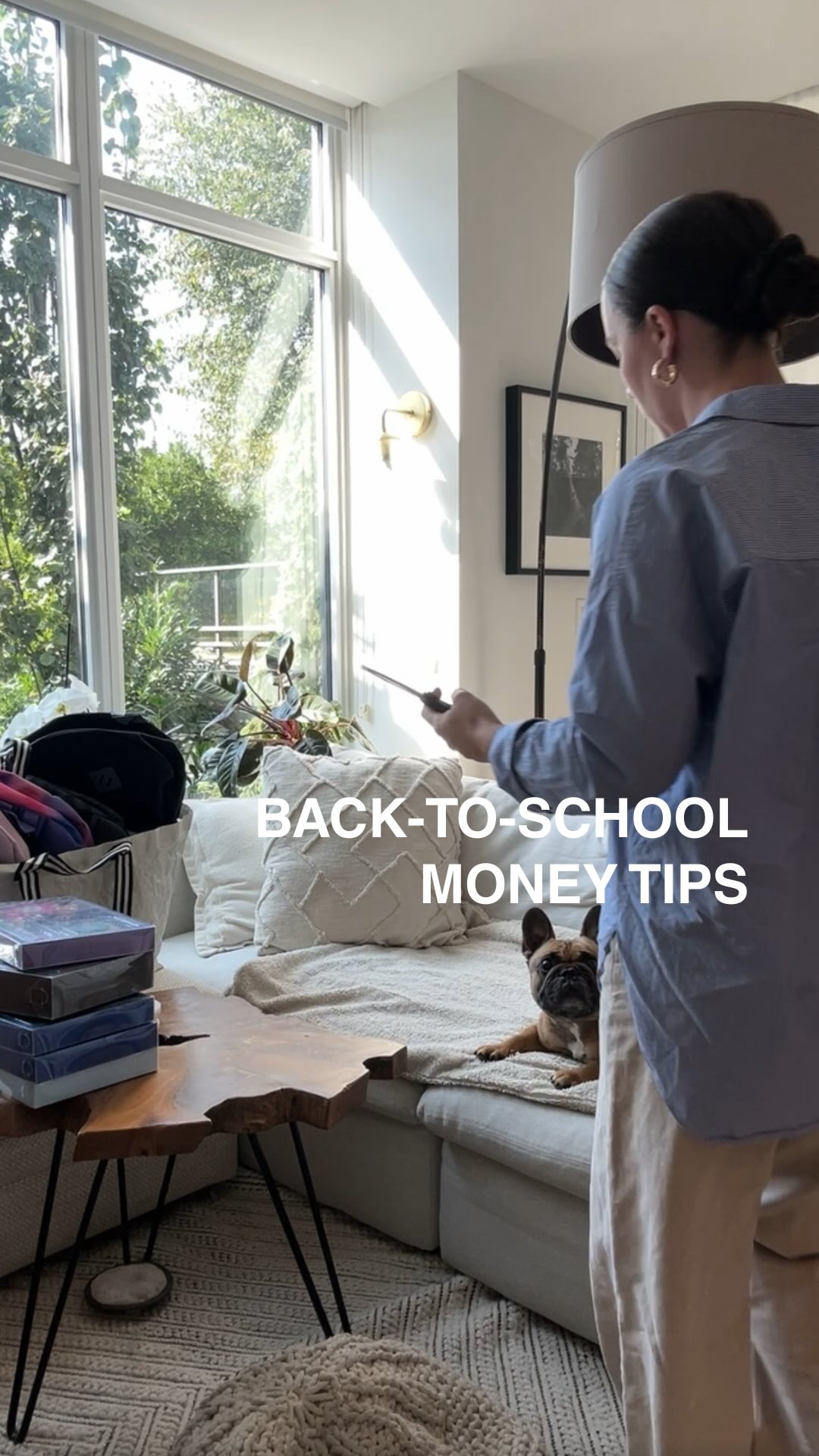 Instagram post by @chelseaspursuit for Capital One. Caption reads: #AD Back-to-school costs add up fast 🎒✏️ Having a....
