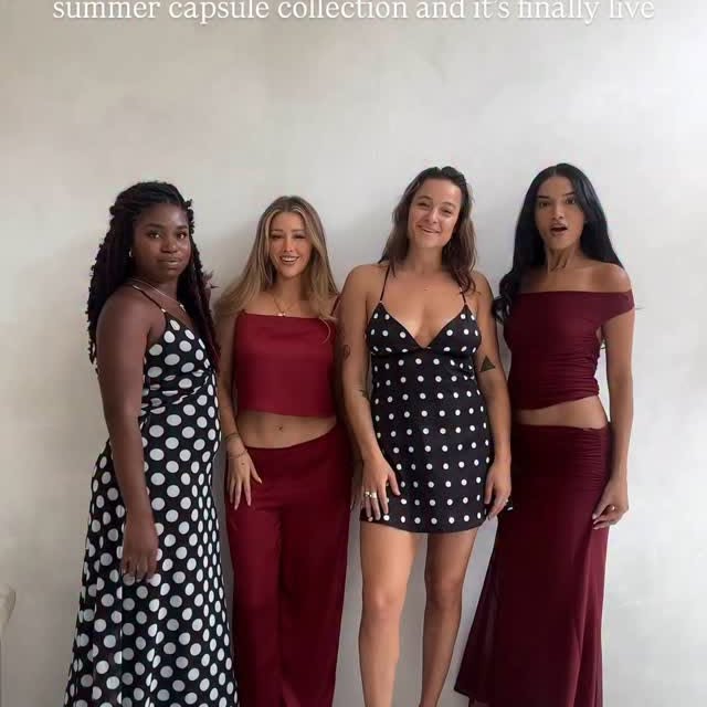 Instagram post by @itssophiemilner for Hiccup. Caption reads: Months spent on the perfect summer capsule....