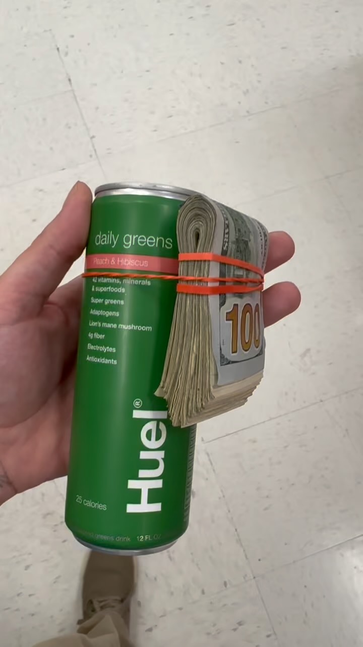 Instagram post by @findthecashlvl for Huel. Caption reads: Drop is LIVE Louisville! 💸

Start your day with a....