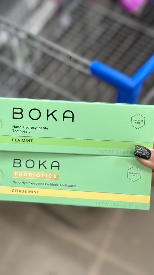 Instagram post by @trendyfavefinds for Boka. Caption reads: [...] your wellness routine up a notch with @boka....