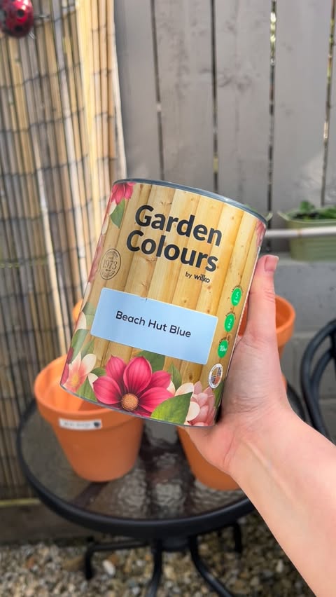 Instagram post by @everythingnatalie_ for Wilko. Caption reads: [...] new Garden Colours paint range from....