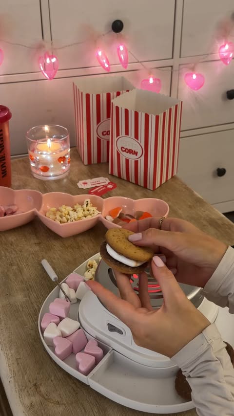 Instagram post by @insideourhomeno.50 for Wilko. Caption reads: [...] night essentials 🎬💌🍿❤️ with @lovewilko....