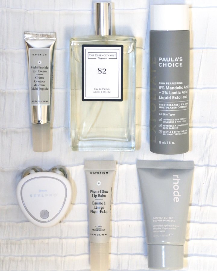 Instagram post by @faceofkmw for The Essence Vault. Caption reads: [...] black opium dupe for under £30??....