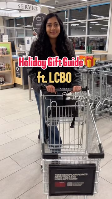 Instagram post by @tryit.toronto for LCBO. Caption reads: @lcbo is here to help you find the perfect gift....