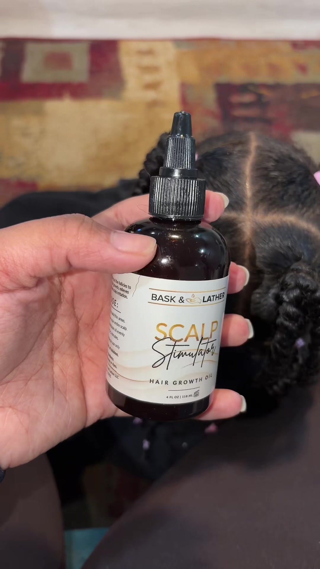 TikTok post by @_mrs.knight_ for Bask and Lather Co. Caption reads: [...] 😩😂. Made me another coffee 😭. @Bask and....