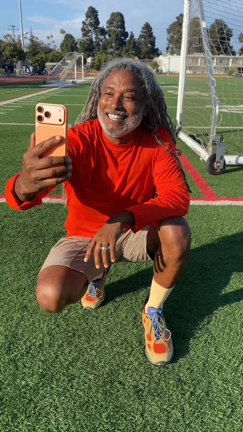 Instagram post by @bicycle_nomad for Boost Mobile. Caption reads: [...] people who matter most. ⚽🚴📱 With Boost....