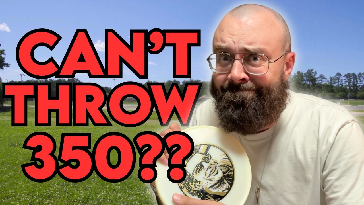 YouTube post by @RobbieCDiscgolf for Goodr. Caption reads: [...] can go to https://www.goodr.com/robbie for....