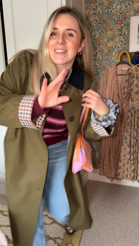 Instagram post by @elliegooder for Saint and Sofia. Caption reads: [...] here’s to the weekend! 

Jeans....