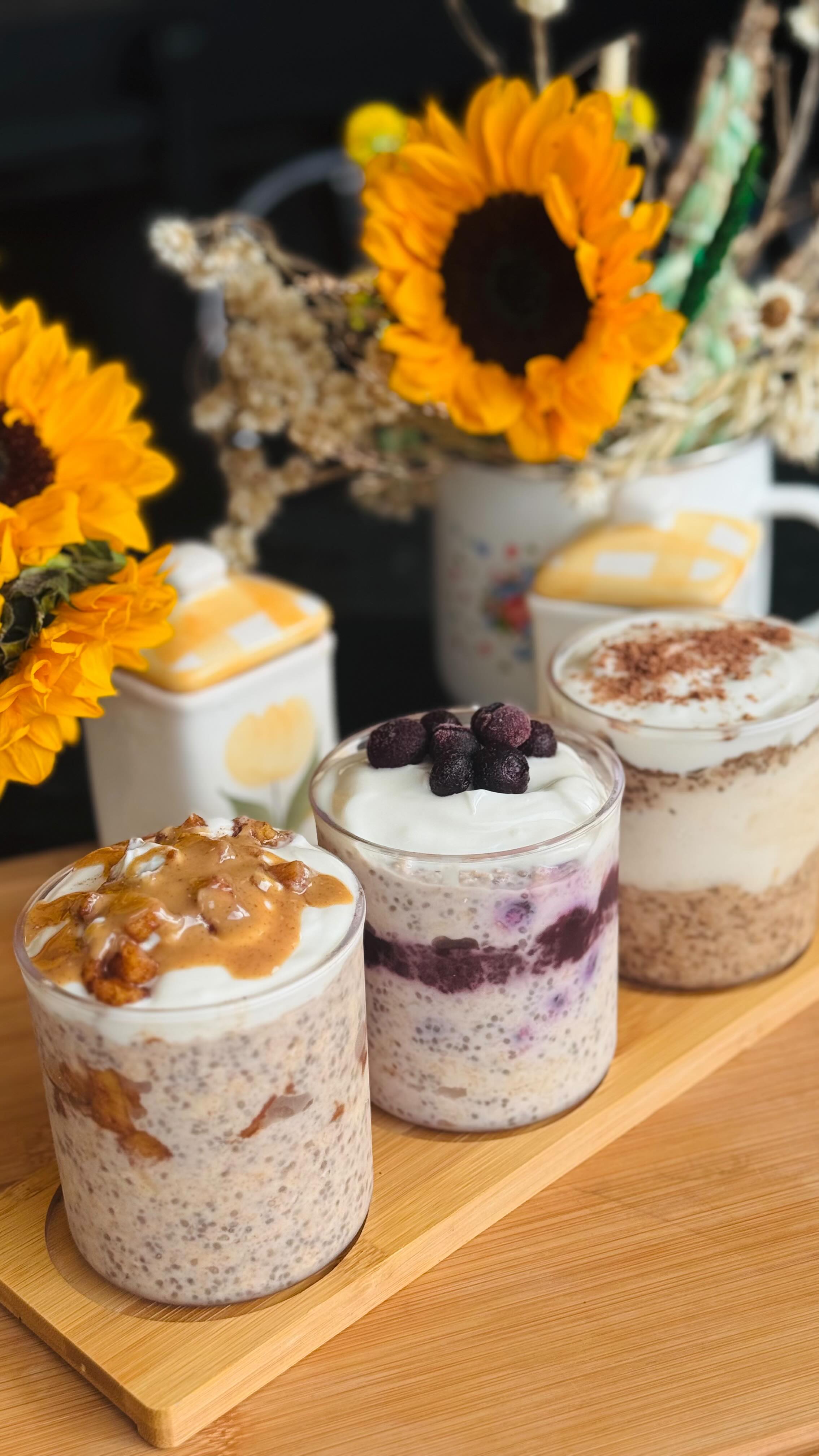 Instagram post by @lacocina_depaula for Jumbo. Caption reads: IDEAS DE AVENA TIPO “OVERNIGHT OATS” 🍎🍯

Para un....