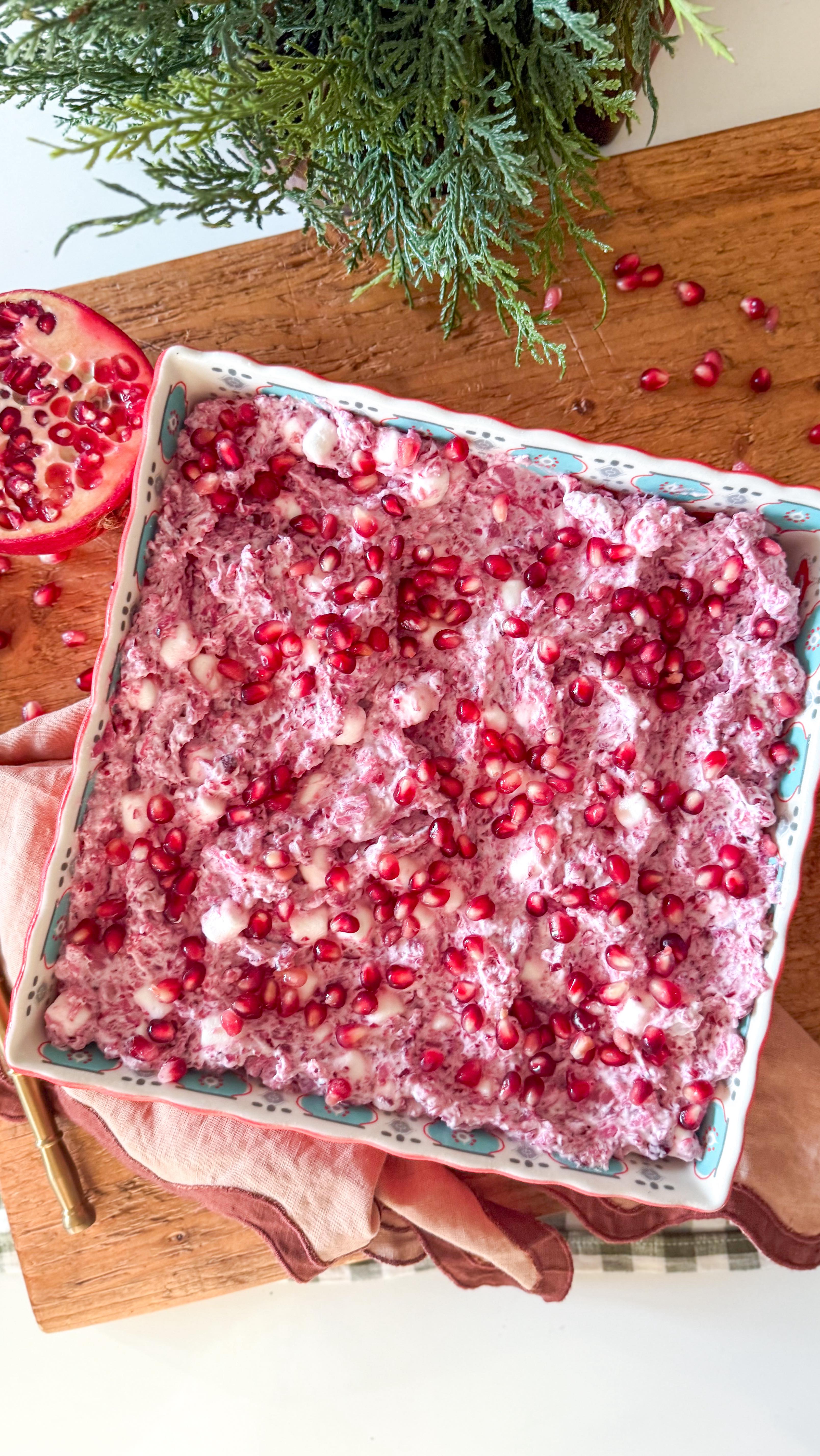 Instagram post by @kelseynixon for Ocean Spray. Caption reads: It’s a tradition…and everyone’s FAVORITE recipe at....