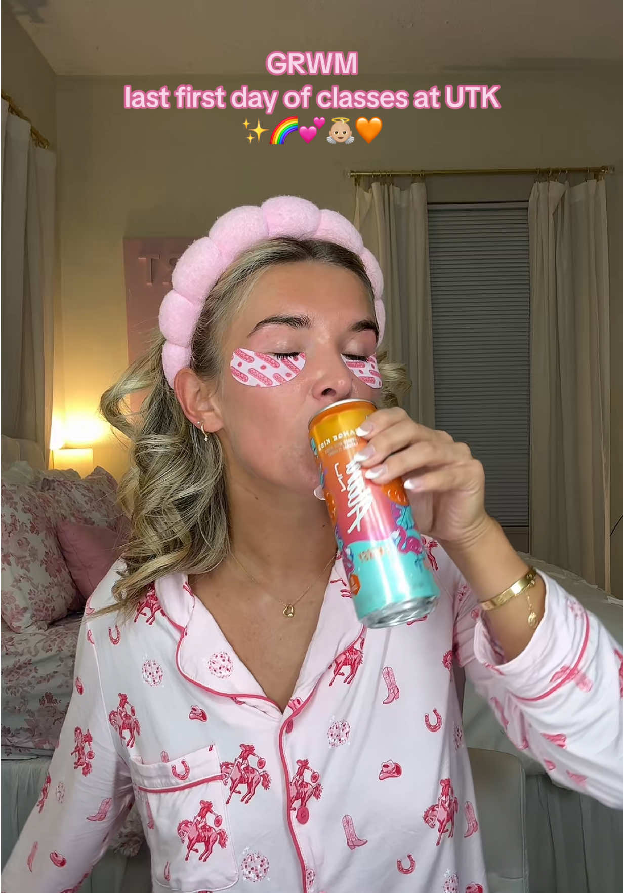 TikTok post by @laniekristin for Drunk Elephant. Caption reads: [...] @Alani Nu Ambassadors @Kyte Living @Drunk....