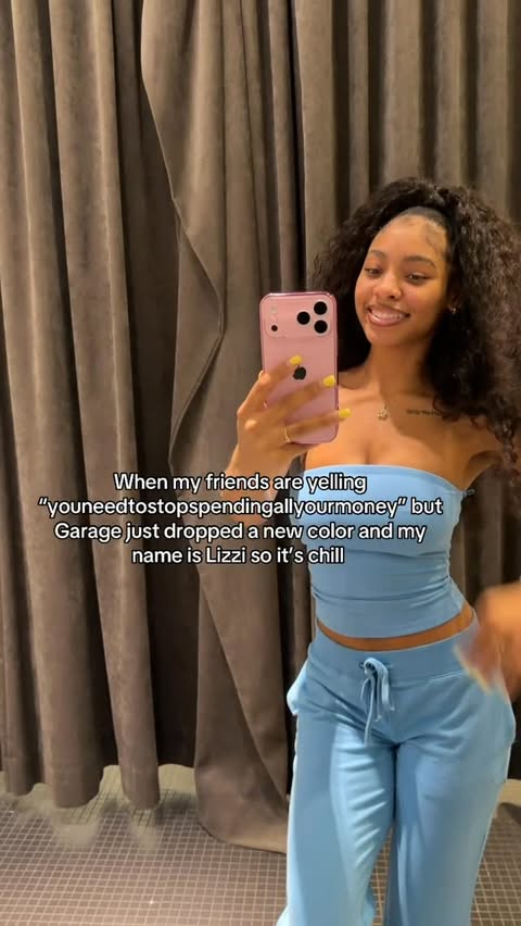 Instagram post by @pr3tty.lizzii for Garage Clothing. Caption reads: #iweargarage #garagepartner @garageclothing just....