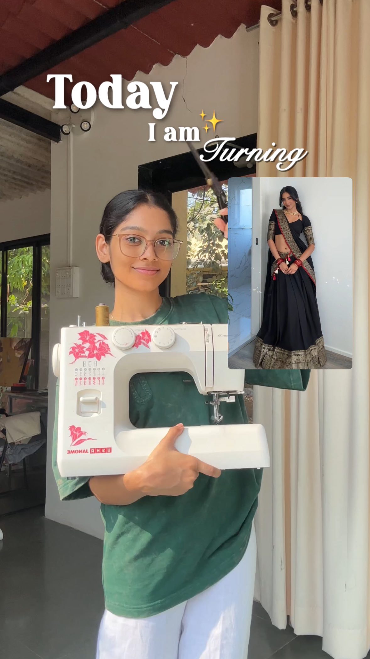 Instagram post by @zuithitme for Mamaearth. Caption reads: so excited to do the full reveal in part 3 and I....