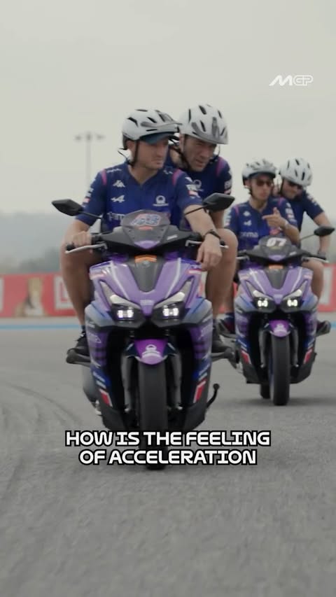 Instagram post by @pramacracing for Motul. Caption reads: [...] season opener in Buriram 🤩 #PoweredByMotul....
