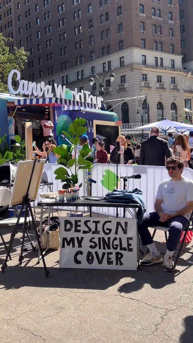 Instagram post by @fultonleemusic for Canva. Caption reads: Can’t believe how perfect it matches the....