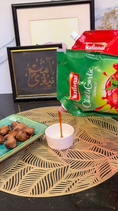 Instagram post by @amnaniazi81 for National Foods. Caption reads: Bari Eid Ho aur BBQ na ho, not possible. Aur BBQ....