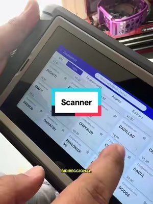 TikTok post by @paulventura15 for Topdonshop. Caption reads: [...] Free Update Bidirectional Scan Tool....