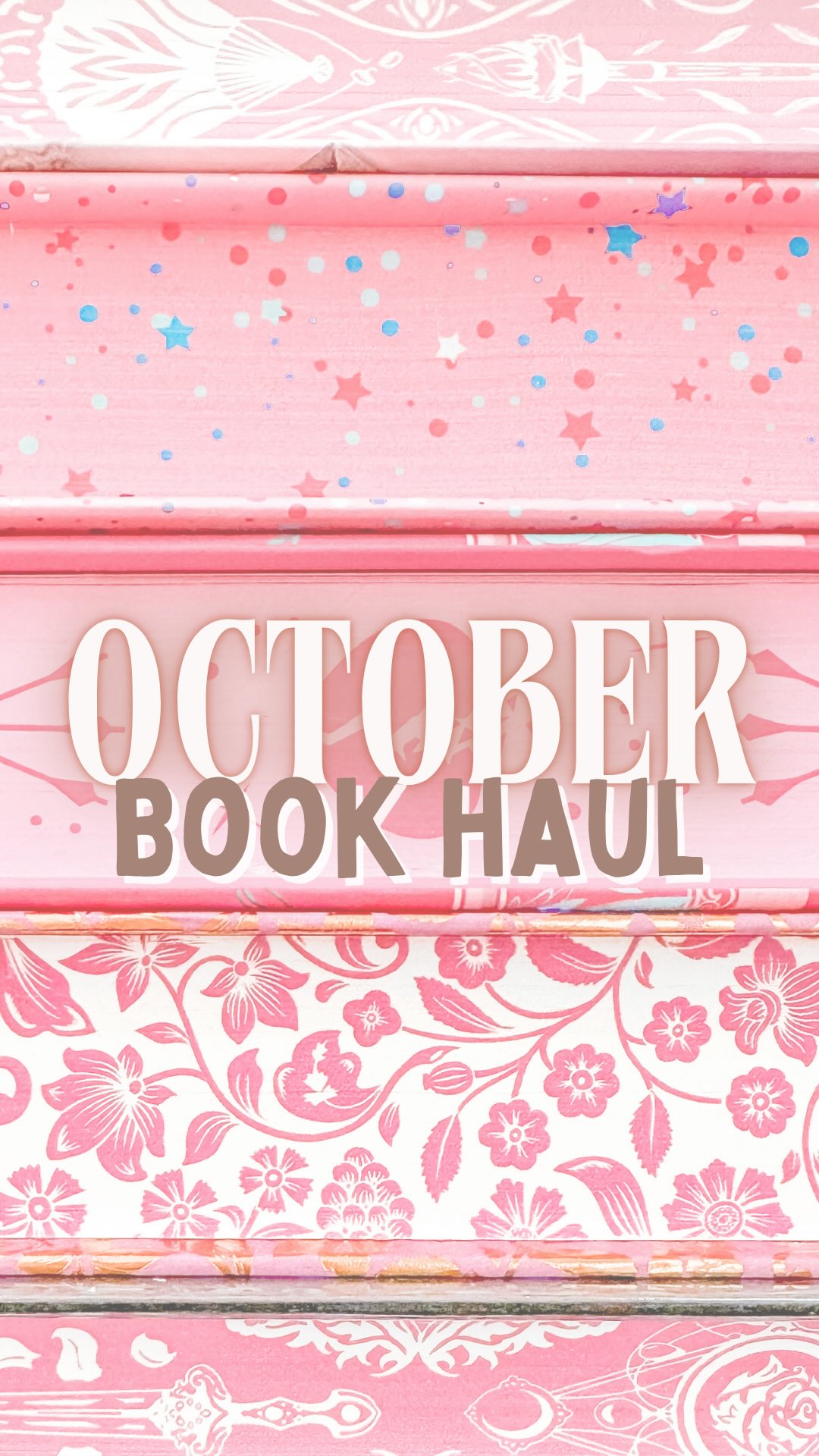 Instagram post by @skyeslibrary for Bloom Books. Caption reads: ♡ a book you hauled (or unhauled) in....