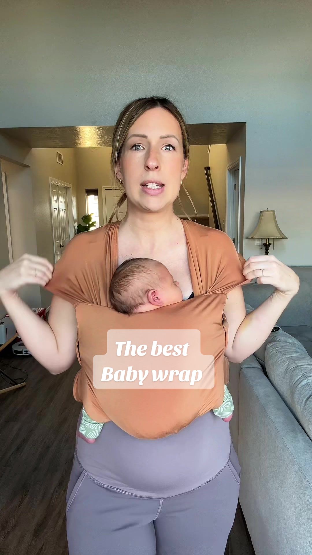 TikTok post by @amyjo.kennedy for WildBird. Caption reads: [...] for new moms and newborns. 10/10 @Wildbird....