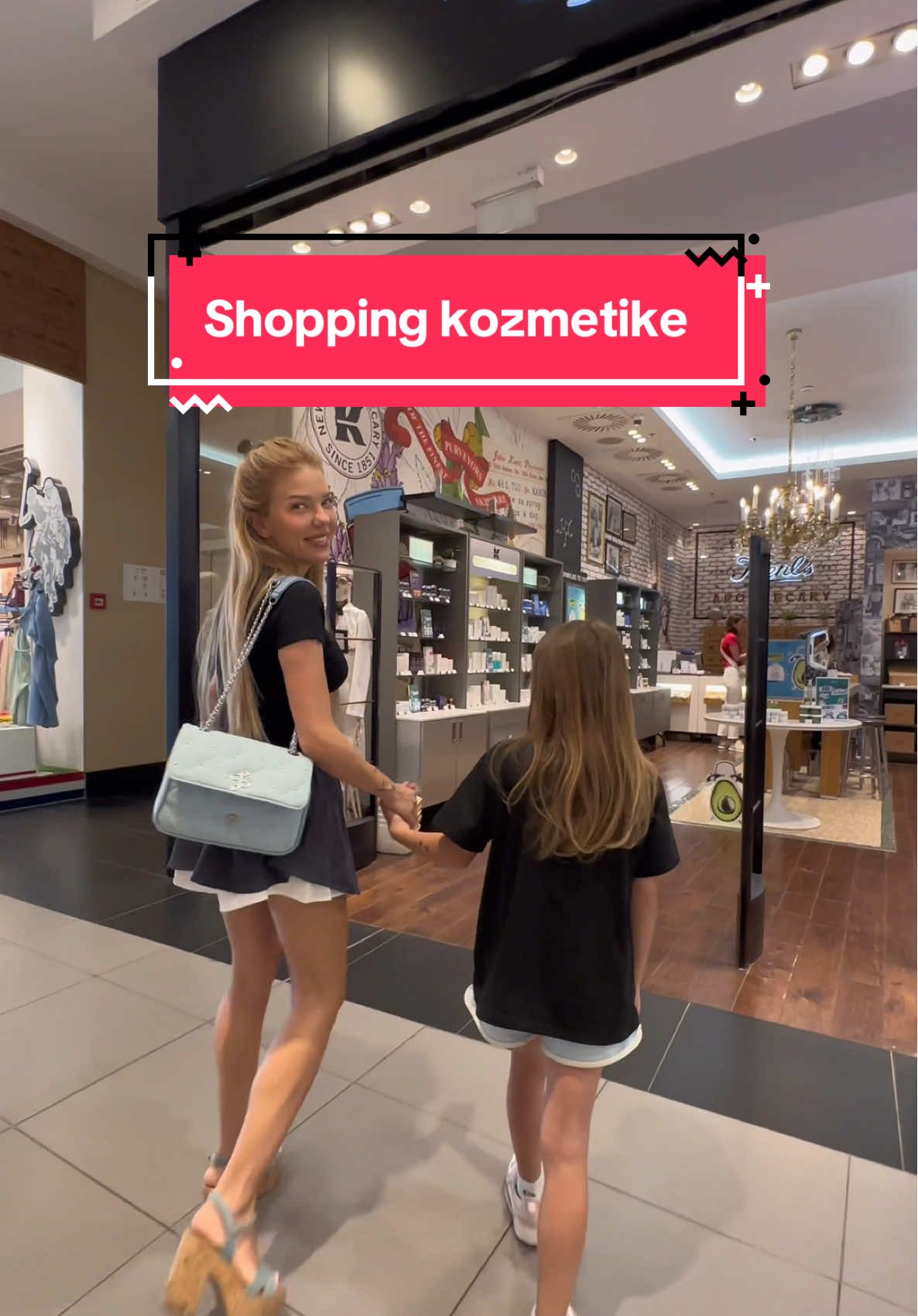 TikTok post by @duska_stepanov for Kiehl's. Caption reads: Iskoristi popuste od 3.9. do 7.9. od 20% na cijeli....