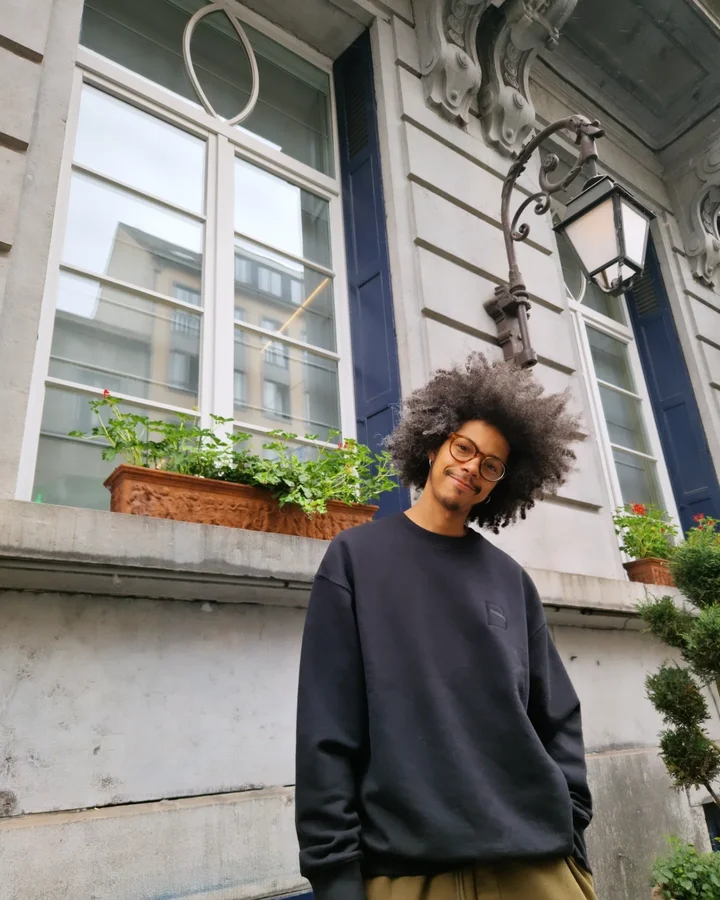 Instagram post by @carlcashknight for Le Petit Lunetier. Caption reads: It's easy to smile when you can clearly see....