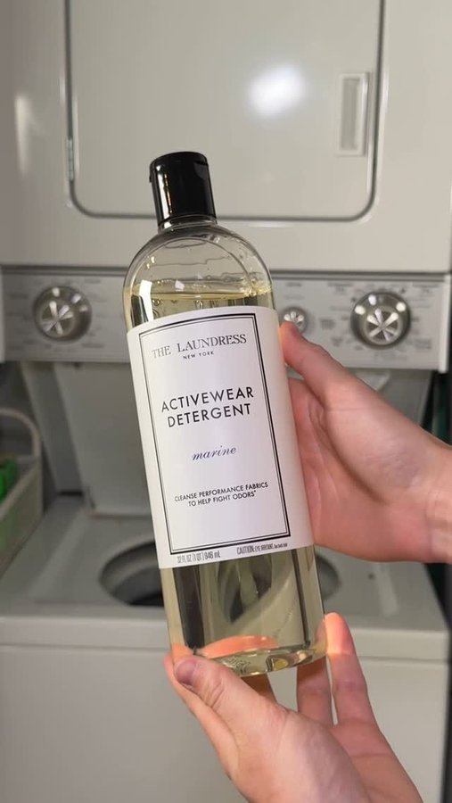 Instagram post by @griffinandspencer for The Laundress. Caption reads: #TLpartner We’ve been using @thelaundress....