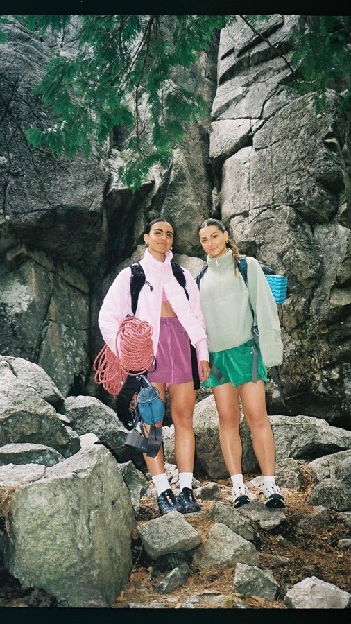 Instagram post by @chloemihailo for Halfdays. Caption reads: [...] summer adventures with my....