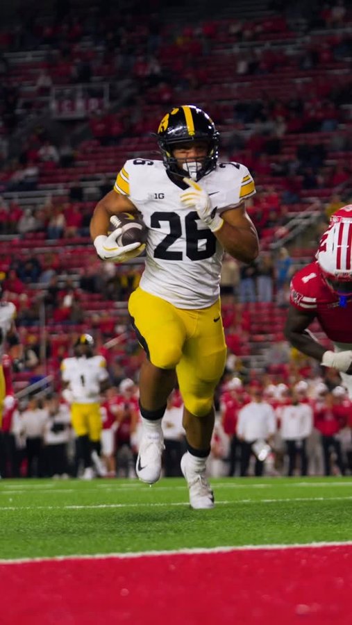 Instagram post by @bigtennetwork for TIAA. Caption reads: Xavier Williams was all over the end zone for....