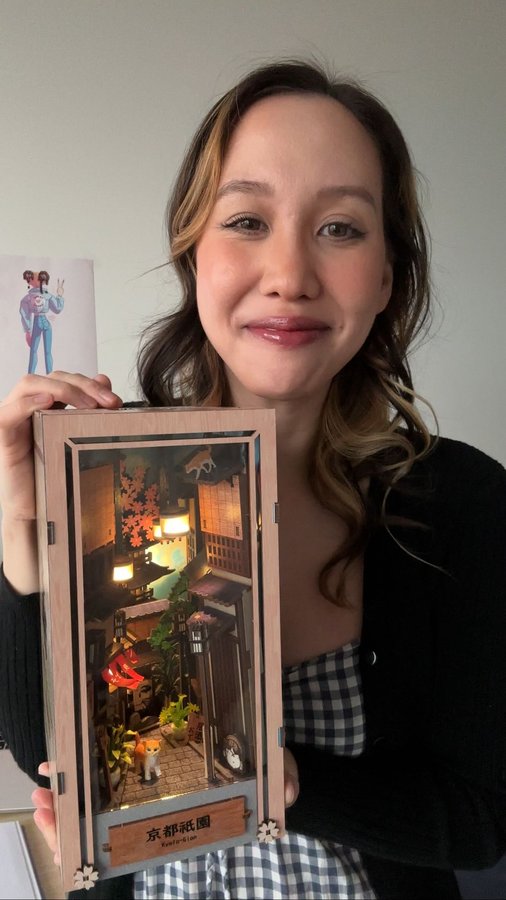 Instagram post by @marybellesagard for byanavrin. Caption reads: [...] I’m in love 🥹🌸! Thank you SO much....