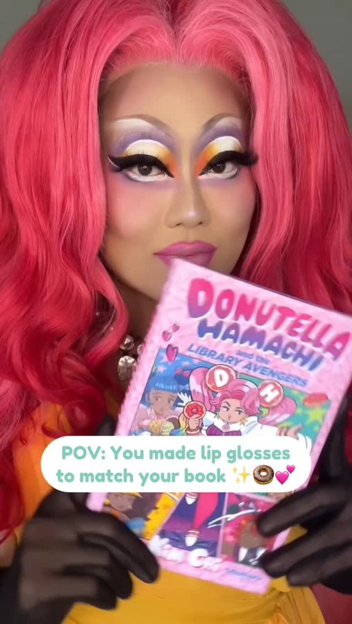 Instagram post by @kimchi_chic for KimChi Chic Beauty. Caption reads: She said ✨author and makeup mogul✨ ICYMI: our....