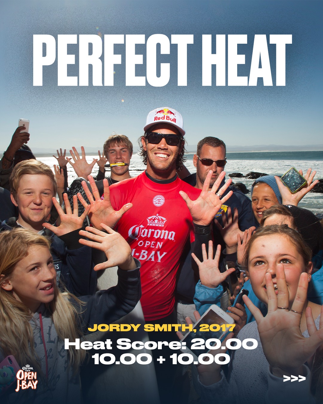 Instagram post by @jordysmith88 for Corona. Caption reads: A PERFECT 20. 🤯

It does not get any better than....