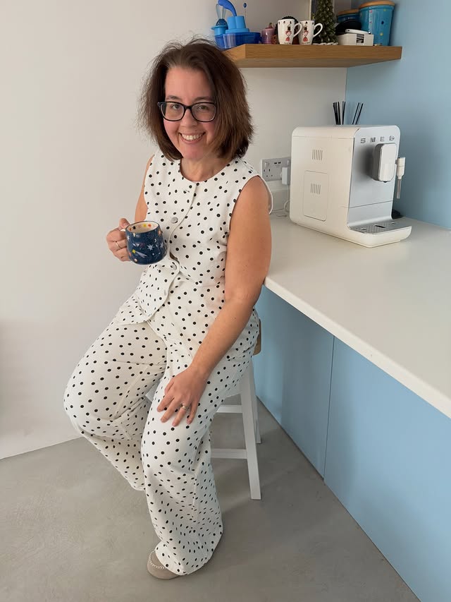 Instagram post by @whoisthatlondonmum for New Look. Caption reads: Did someone say polka dots? 👀 @newlook the....